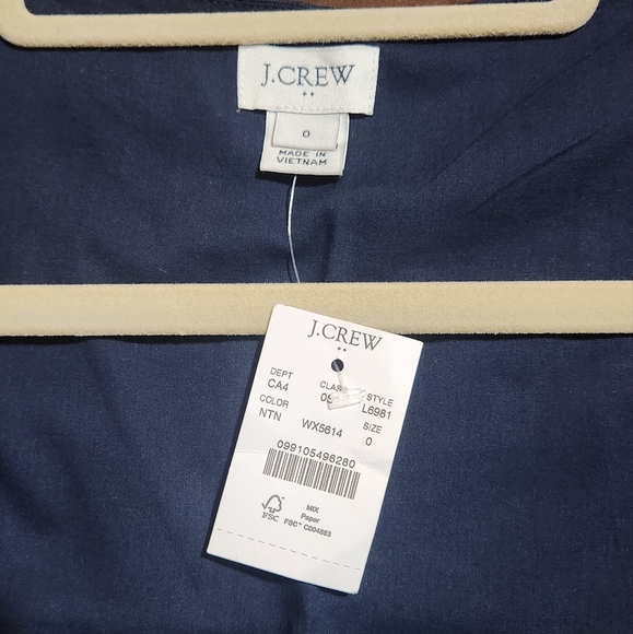 NWT J.Crew button-down dress 👗 😍 - Picture 11 of 11